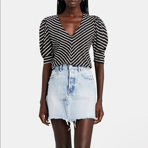 NWOT FRAME Striped Top